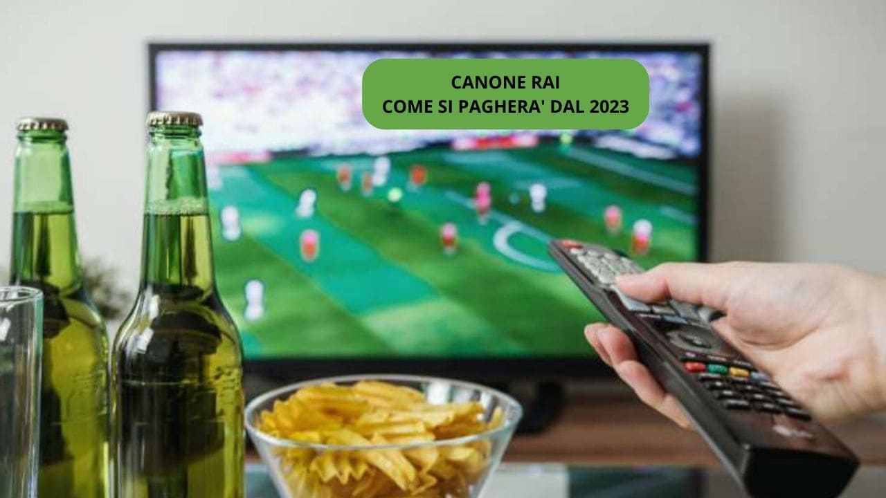 Canone Rai come pagare 2023