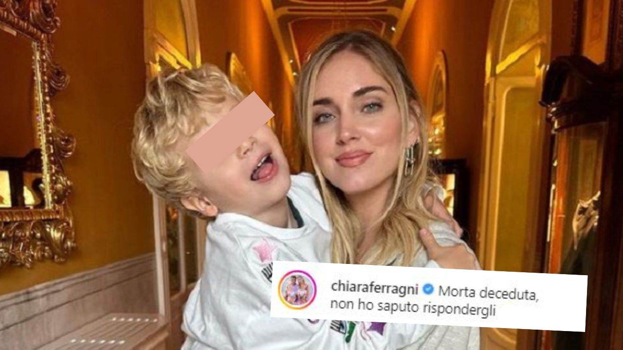 chiara ferragni figlio leone