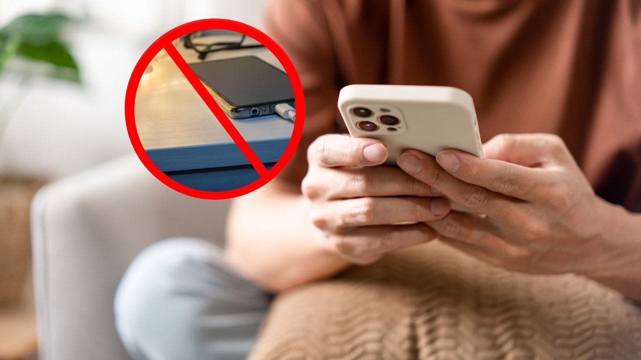 Non caricare il cellulare di notte