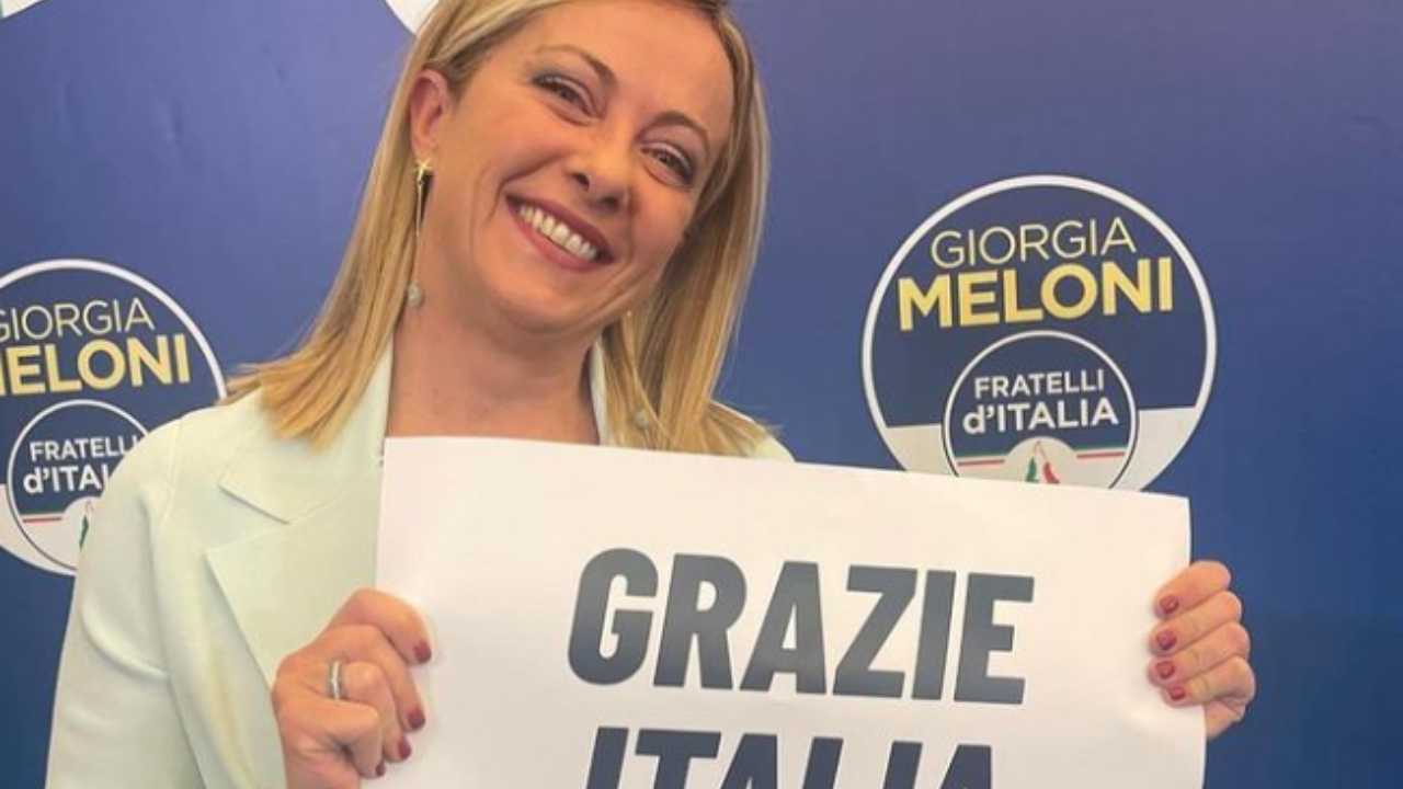 giorgia meloni sceglie influencer